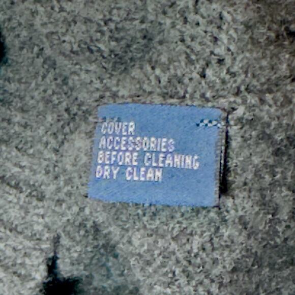 Polo By Ralph Lauren Quarter Zip Sweater Mens M Charcoal 100% Wool Classic - Picture 6 of 8